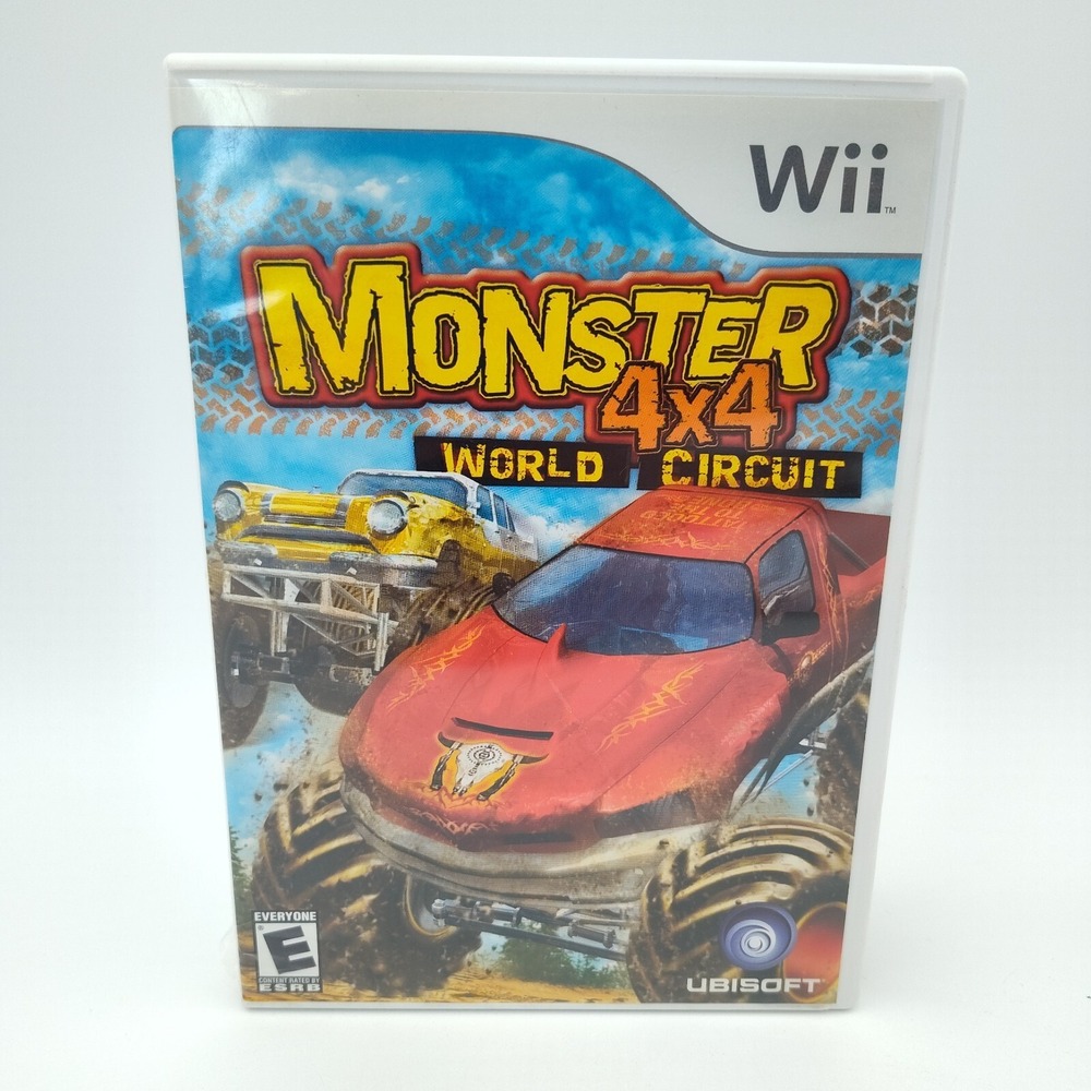 Monster 4X4 World Circuit Nintendo Wii 2006 SEE BB15.1GA873